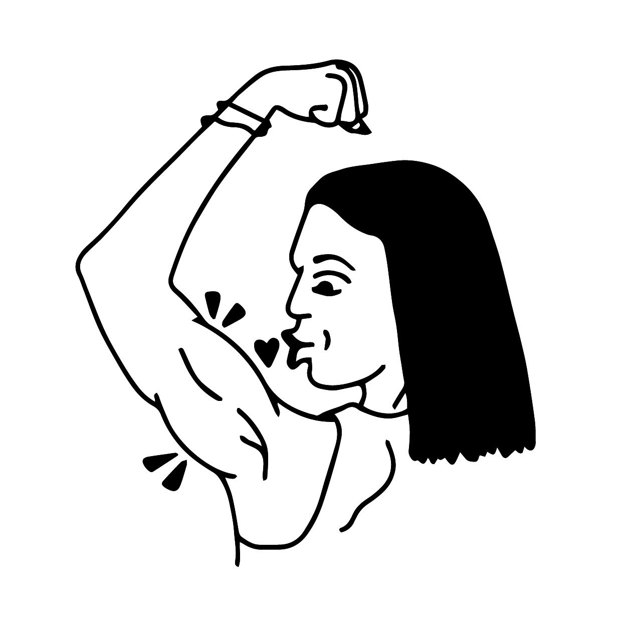 femme noir