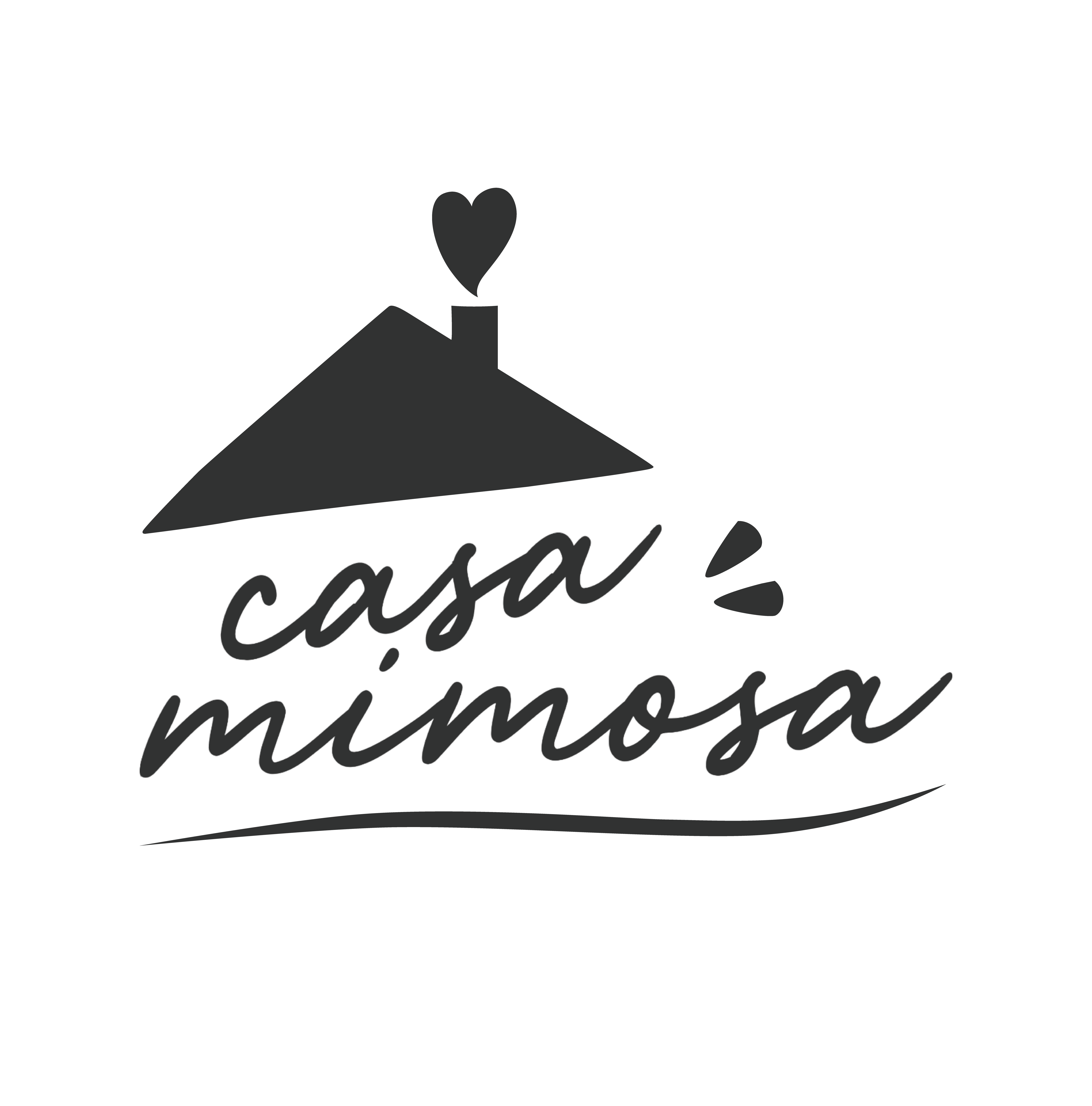 logo casa mimosa noir