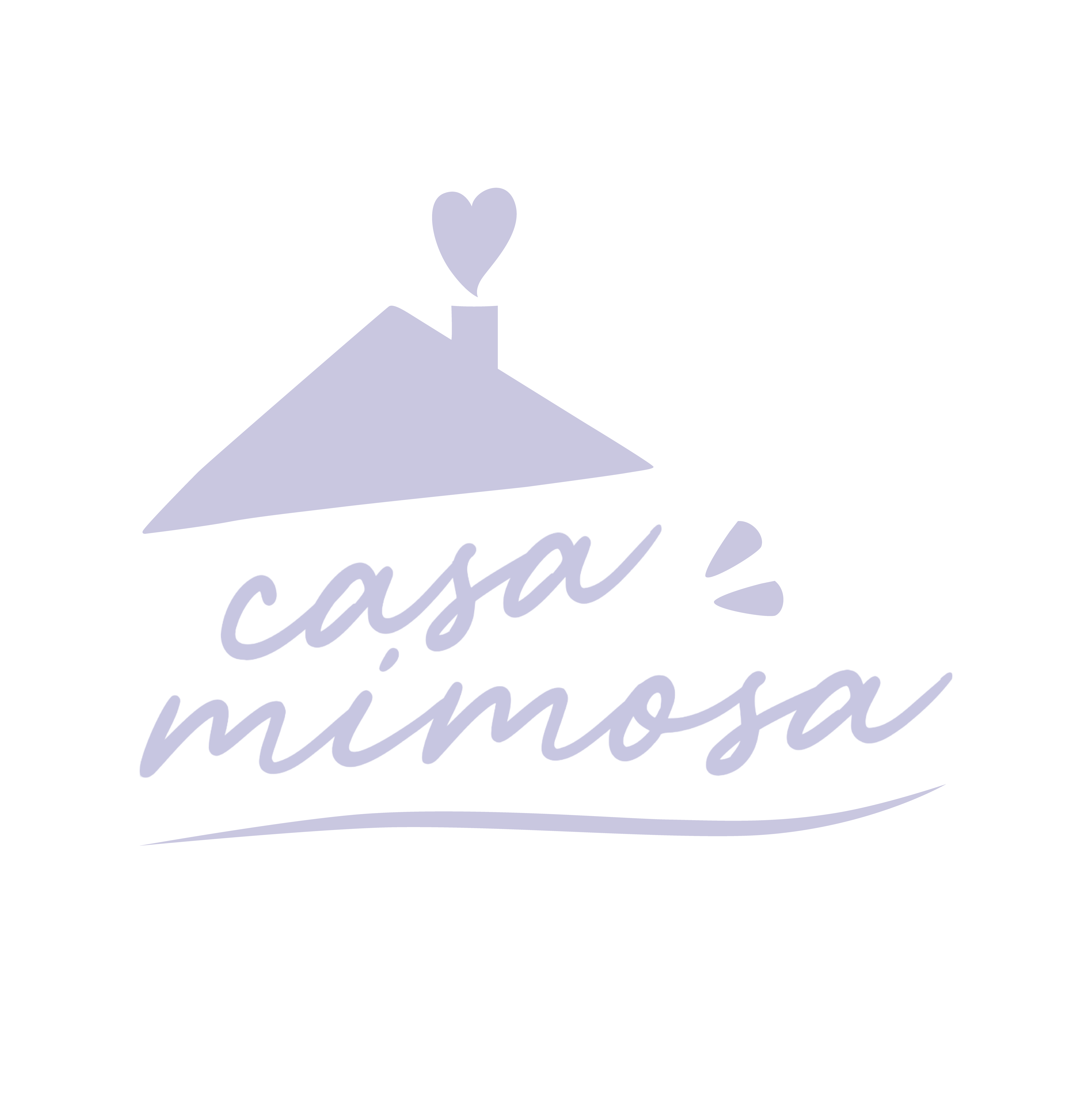 logo casa mimosa violet